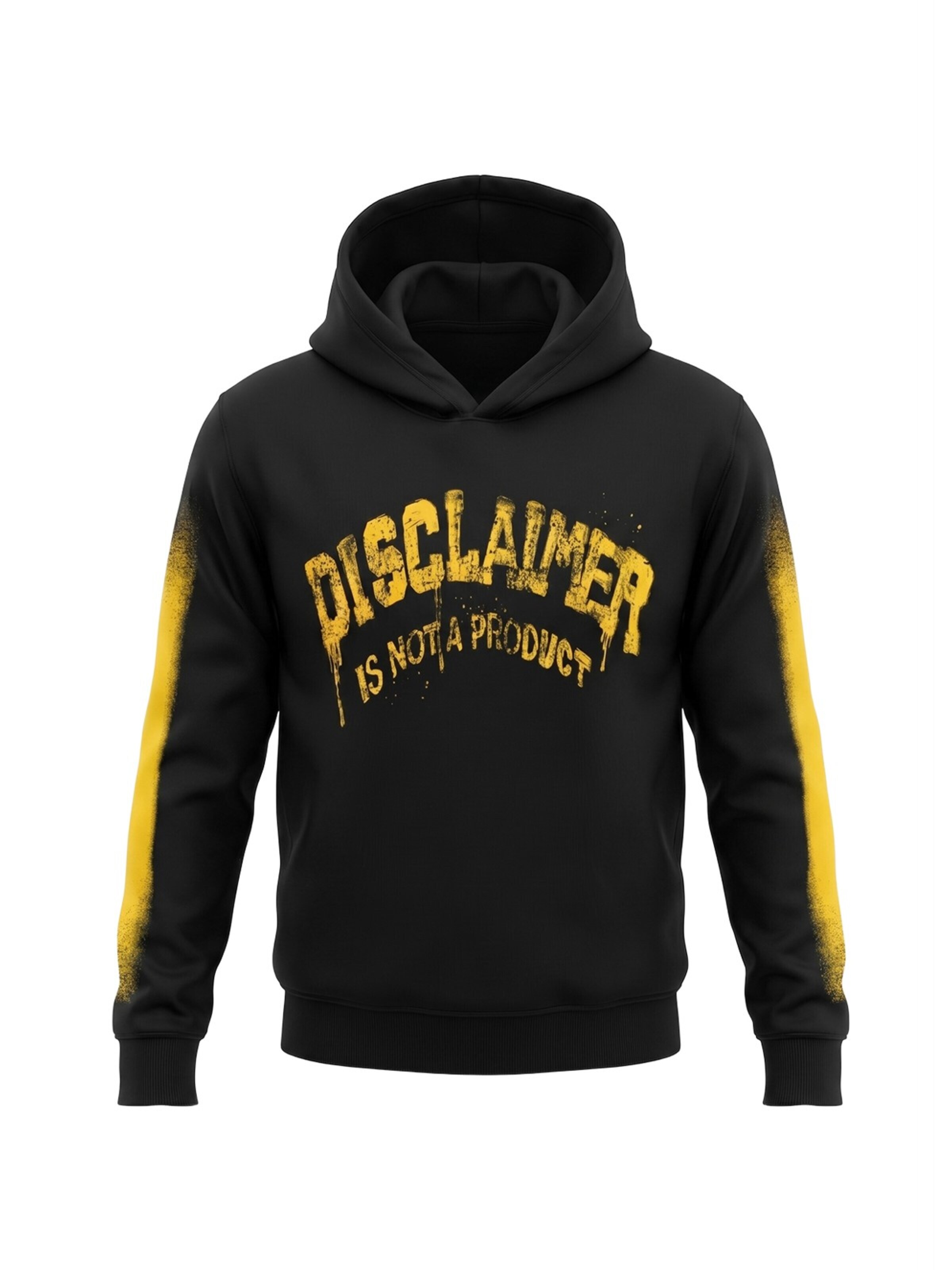 DISCLAIMER Sweatshirt in Black: front