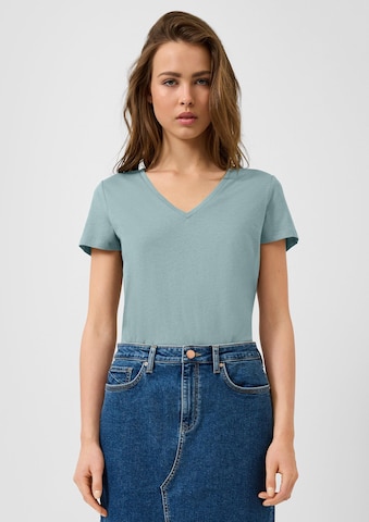 QS T-Shirt in Blau: Vorderseite