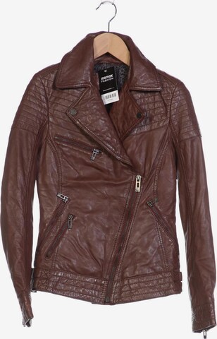 Maze Jacket & Coat in XS in Brown: front