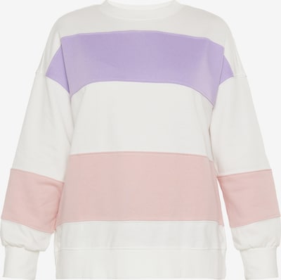 SANIKA Sweater majica u ljubičasta / roza / bijela, Pregled proizvoda