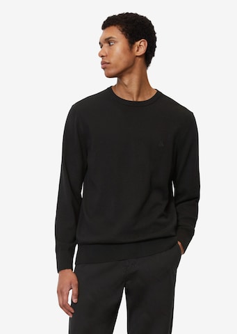 Pull-over Marc O'Polo en noir : devant