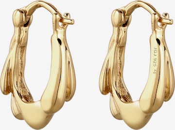 Boucles d'oreilles ELLI en or : devant