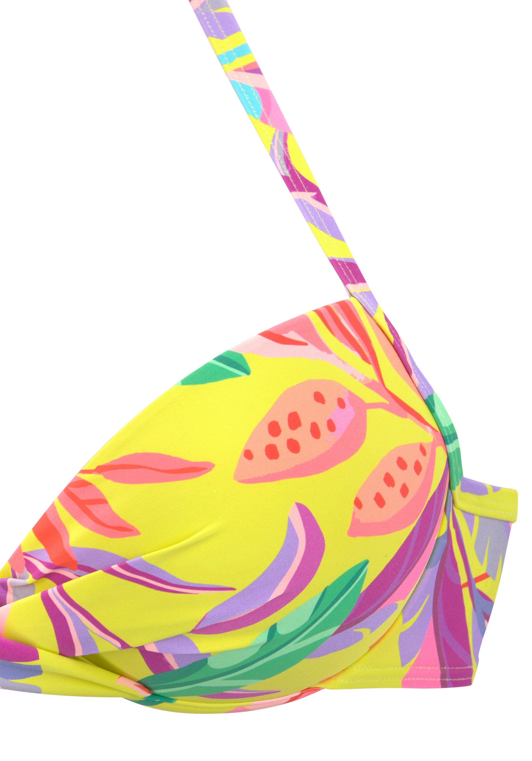 s.OliverPush-up Bikini gornji dio - žuta boja