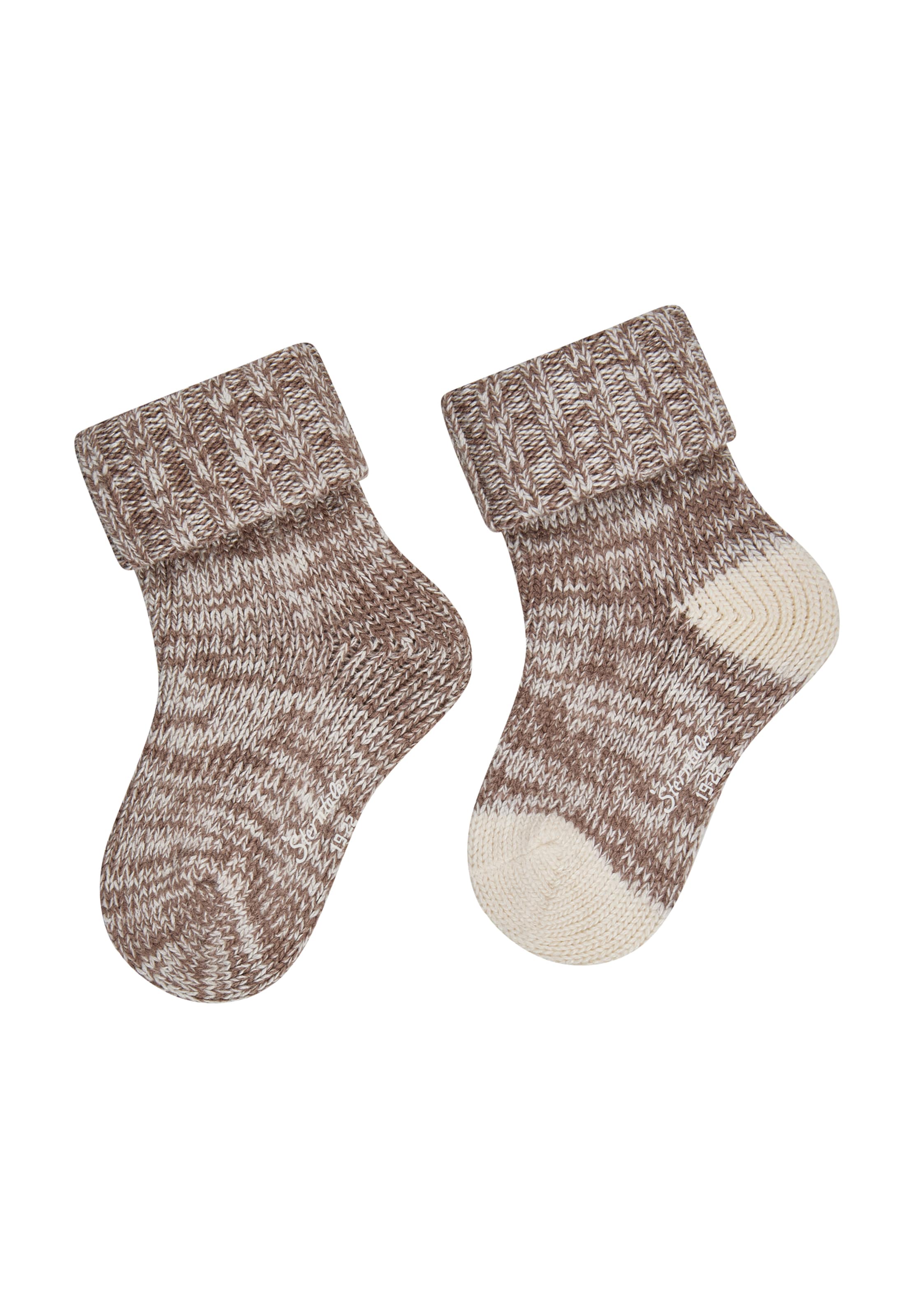 STERNTALER Socks in Brown: front