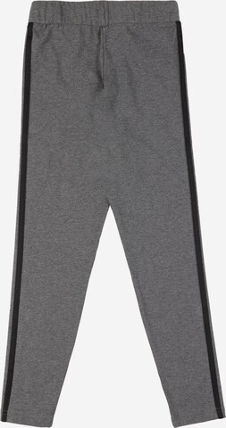 ADIDAS SPORTSWEAR Skinny Fit Спортен панталон 'Essentials 3-Stripes ' в сиво