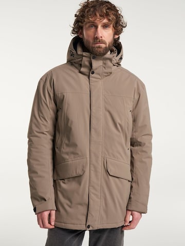 TENSON Winter coat 'Dave' in Brown