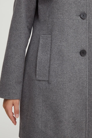 Oxmo Between-Seasons Coat 'Valerine' in Grey