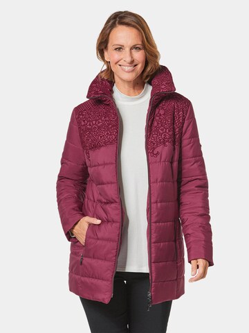 Goldner Winter Jacket in Pink: front
