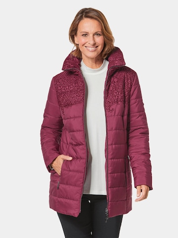 Goldner Winter Jacket in Pink: front