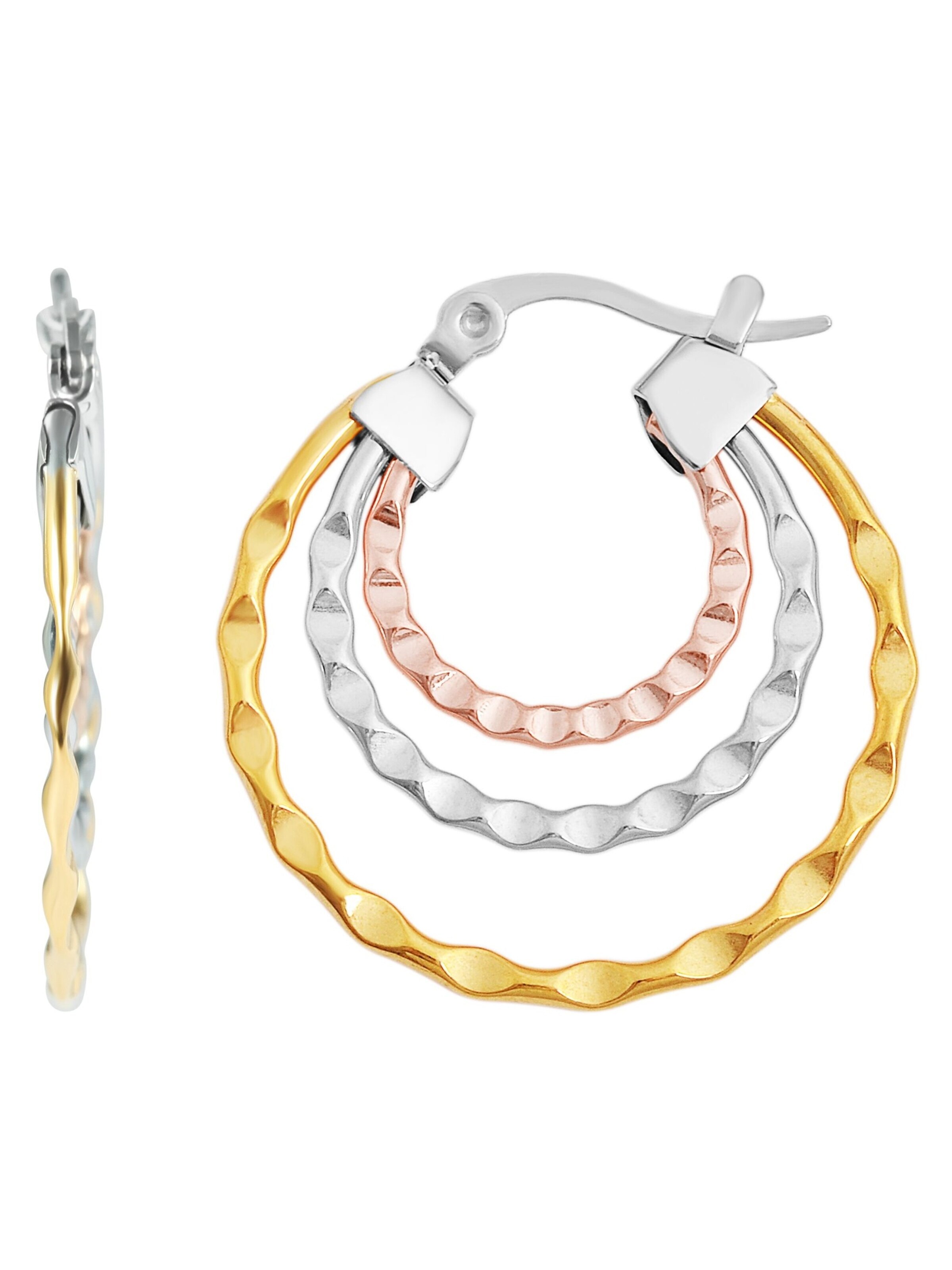 Akzent Earrings 'Croli, langlebig' in Silver