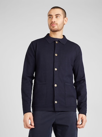 SELECTED HOMME Knit Cardigan 'TELLER' in Blue: front