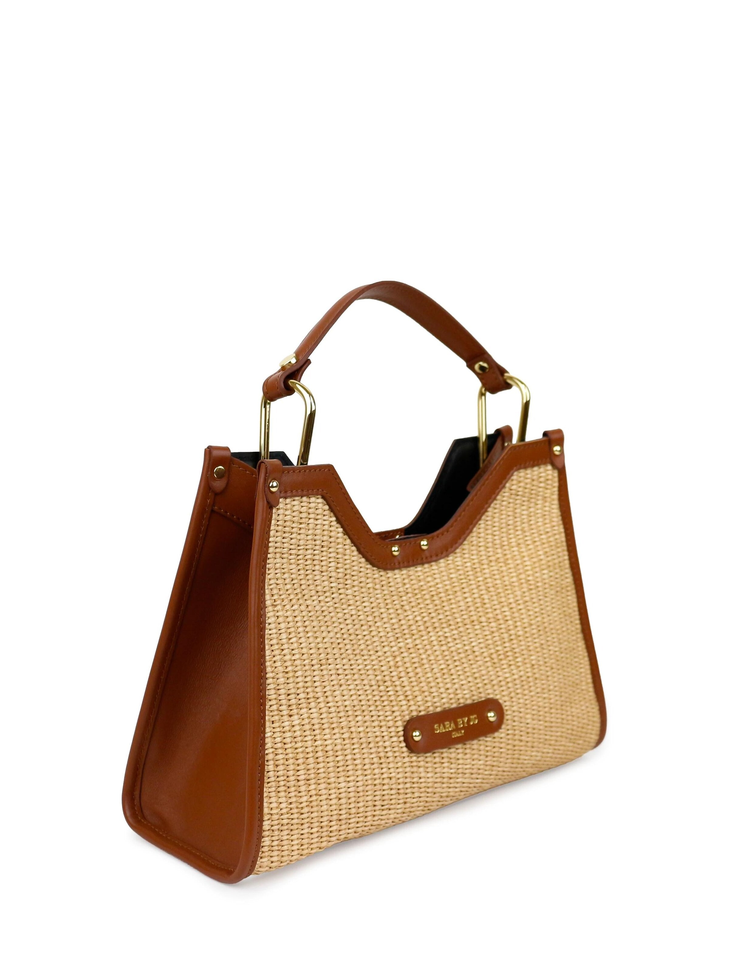 Sacs à main 'La Selvaggia - MADE IN ITALY' SARA BY JG en marron