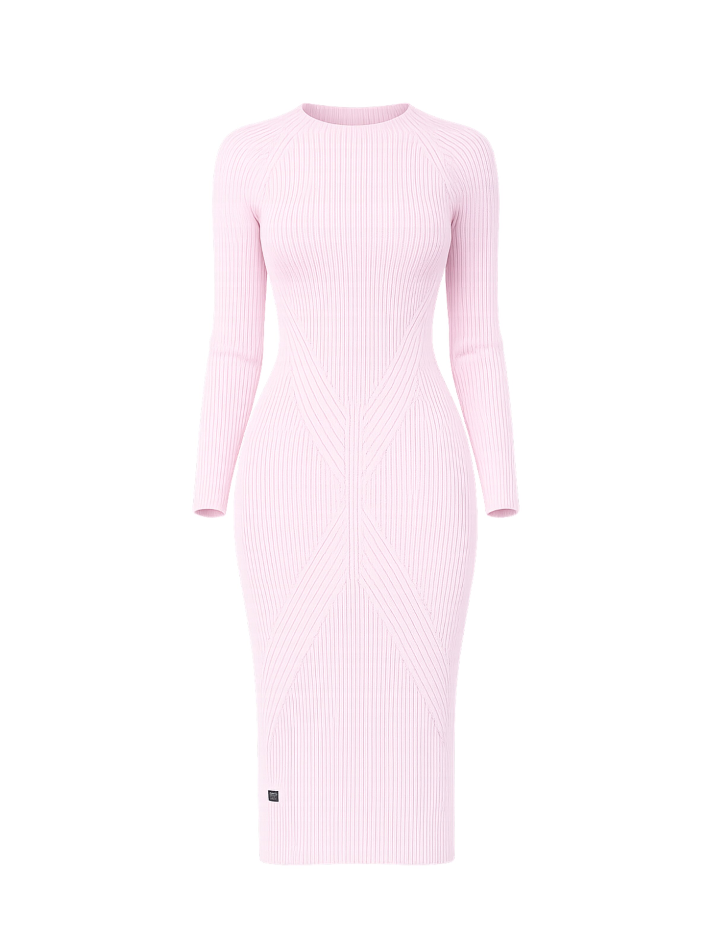 Süel knitwear - Vestido de punto 'Gabi' en rosa: frente