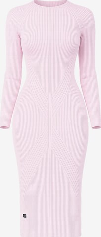 Süel knitwear - Vestido de punto 'Gabi' en rosa: frente