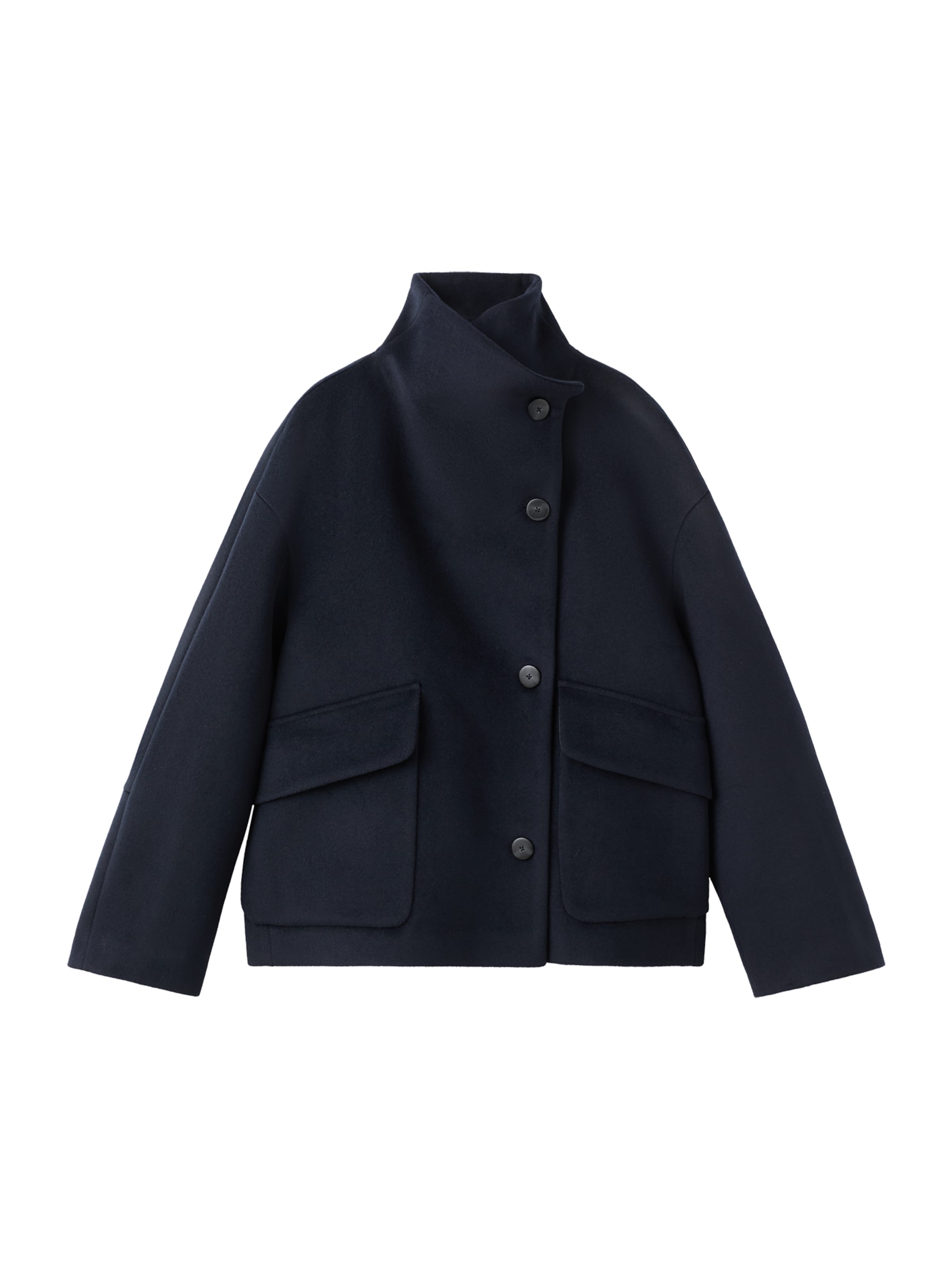 MANGO Overgangsfrakke 'BASQUIAT' i blå: forside