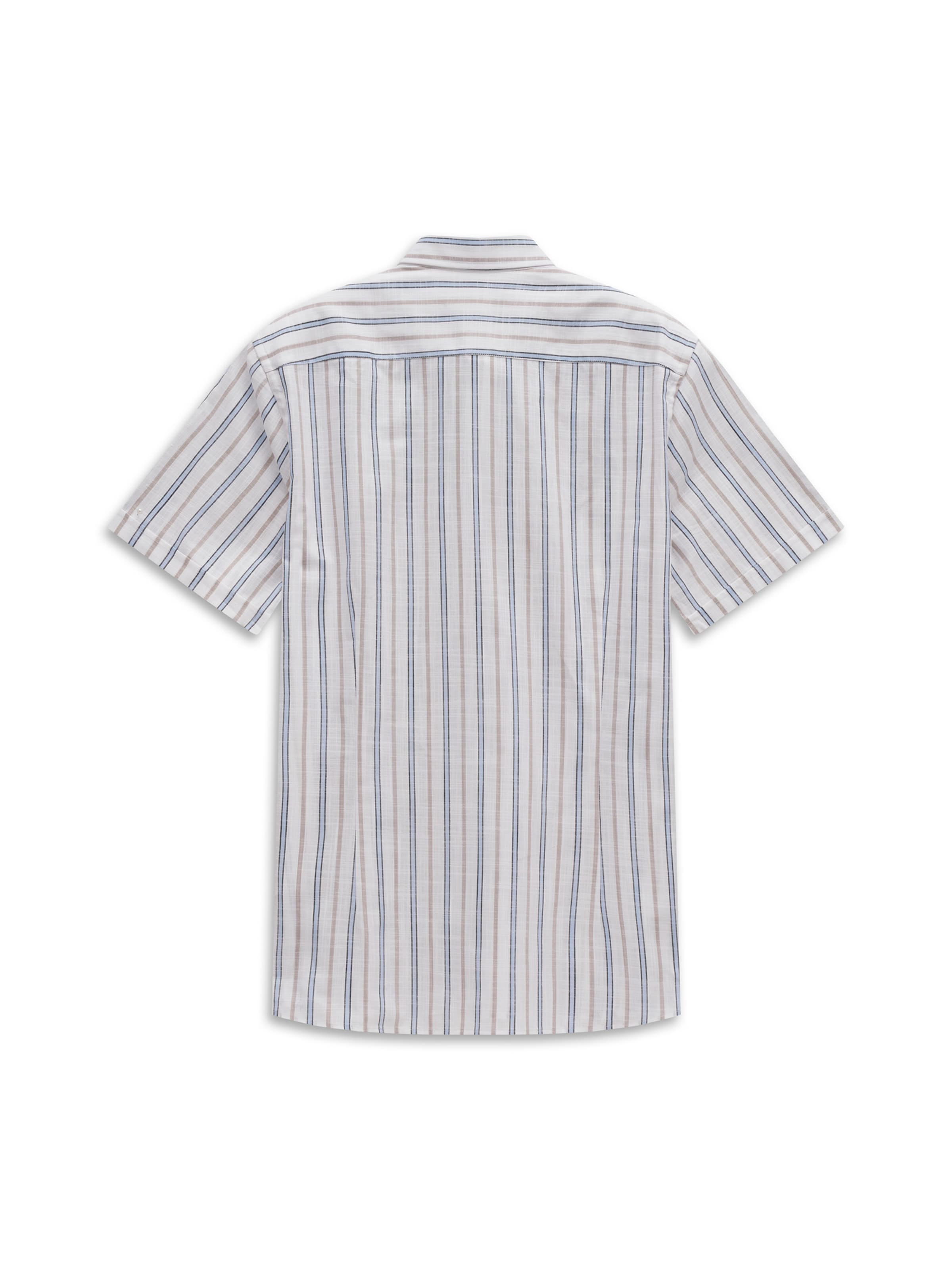 Coupe regular Chemise bugatti en blanc