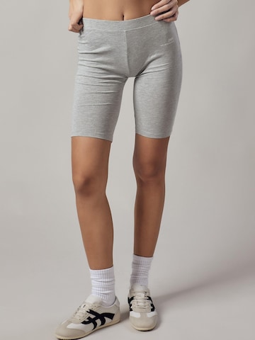 Skinny Leggings 'Biker' di OWN Off With Nature in grigio: frontale