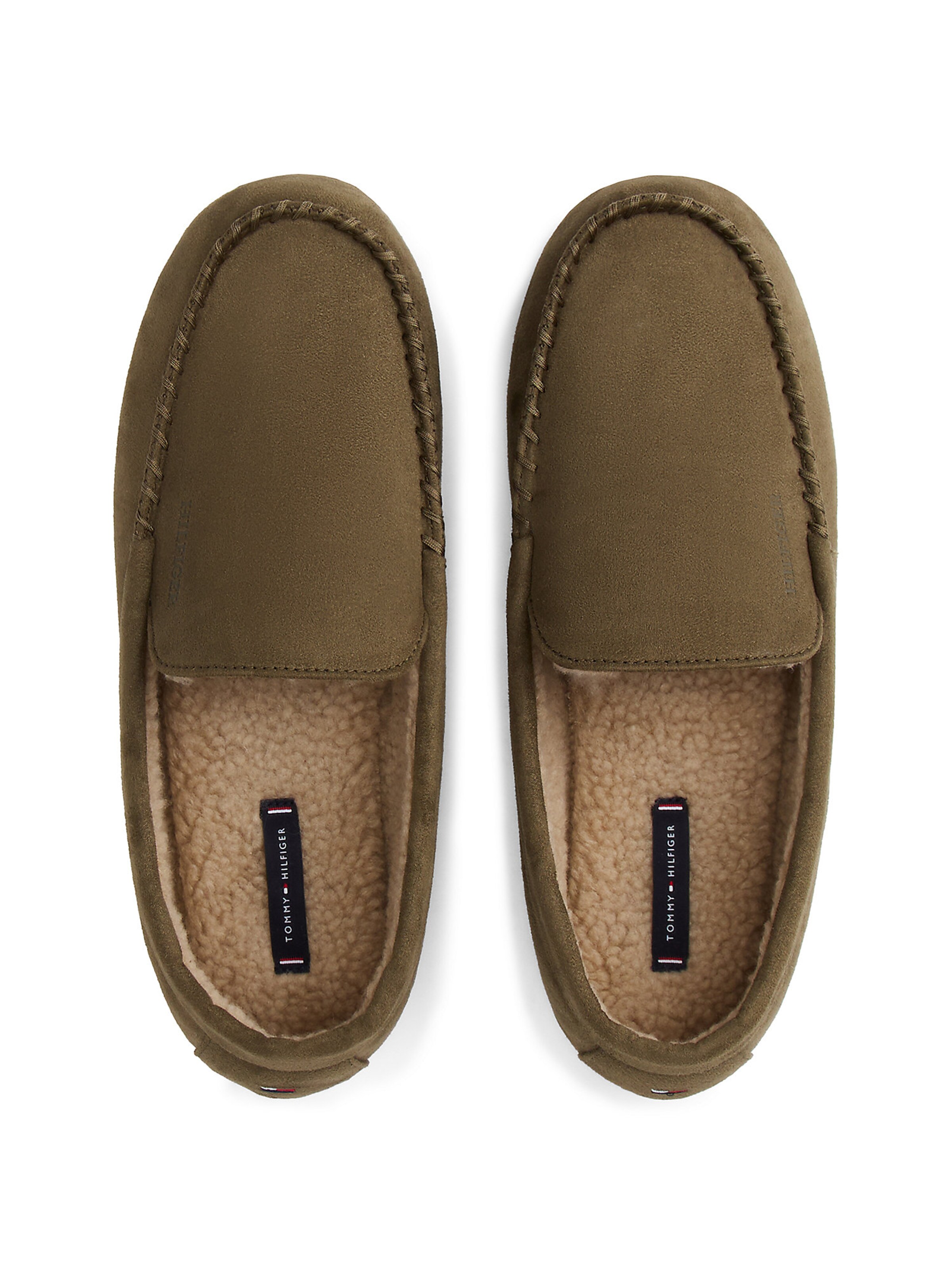 TOMMY HILFIGER Slippers in Green