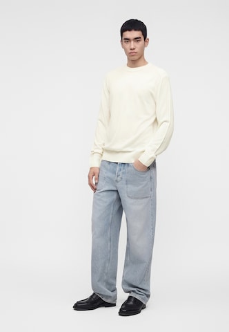 BOSS Sweater 'Avac_C-1' in Beige