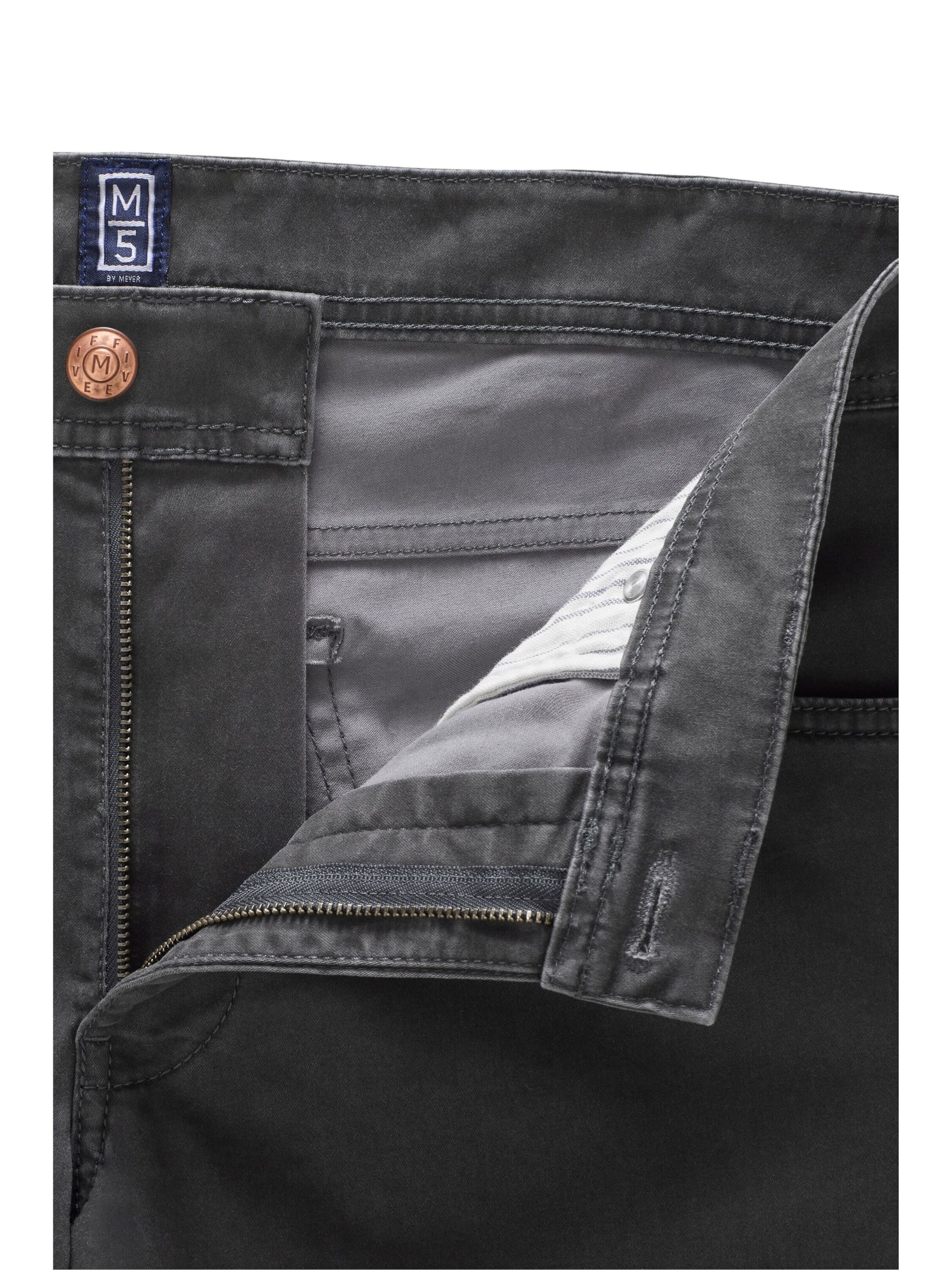 Regular Pantalon chino MEYER en gris