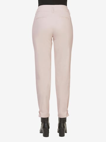 Coupe slim Pantalon Linea Tesini by heine en beige