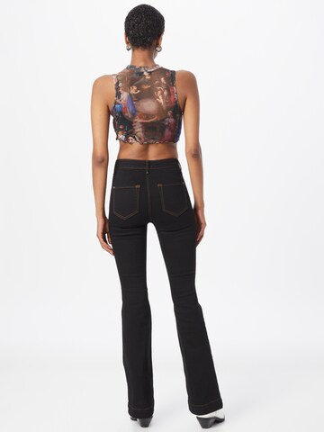 River Island Flared Jeans 'ELLA' in Black