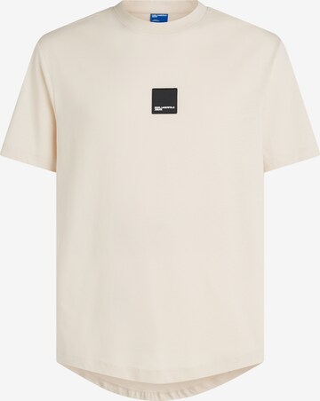 KARL LAGERFELD JEANS - Camiseta en blanco: frente