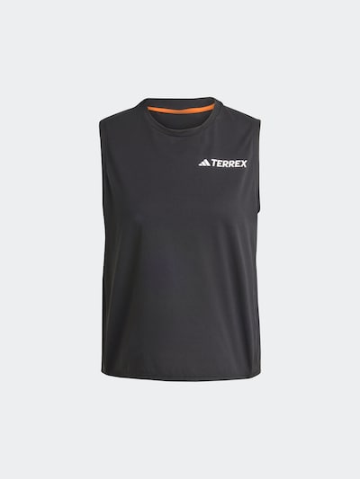 ADIDAS TERREX Sports top in Black / White, Item view