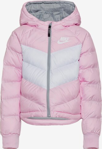 Nike Sportswear Jacke in Pink: front