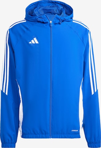 ADIDAS PERFORMANCE Спортивная куртка 'Tiro 24' в Синий: спереди