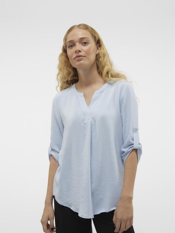 VERO MODA Blouse in Blauw