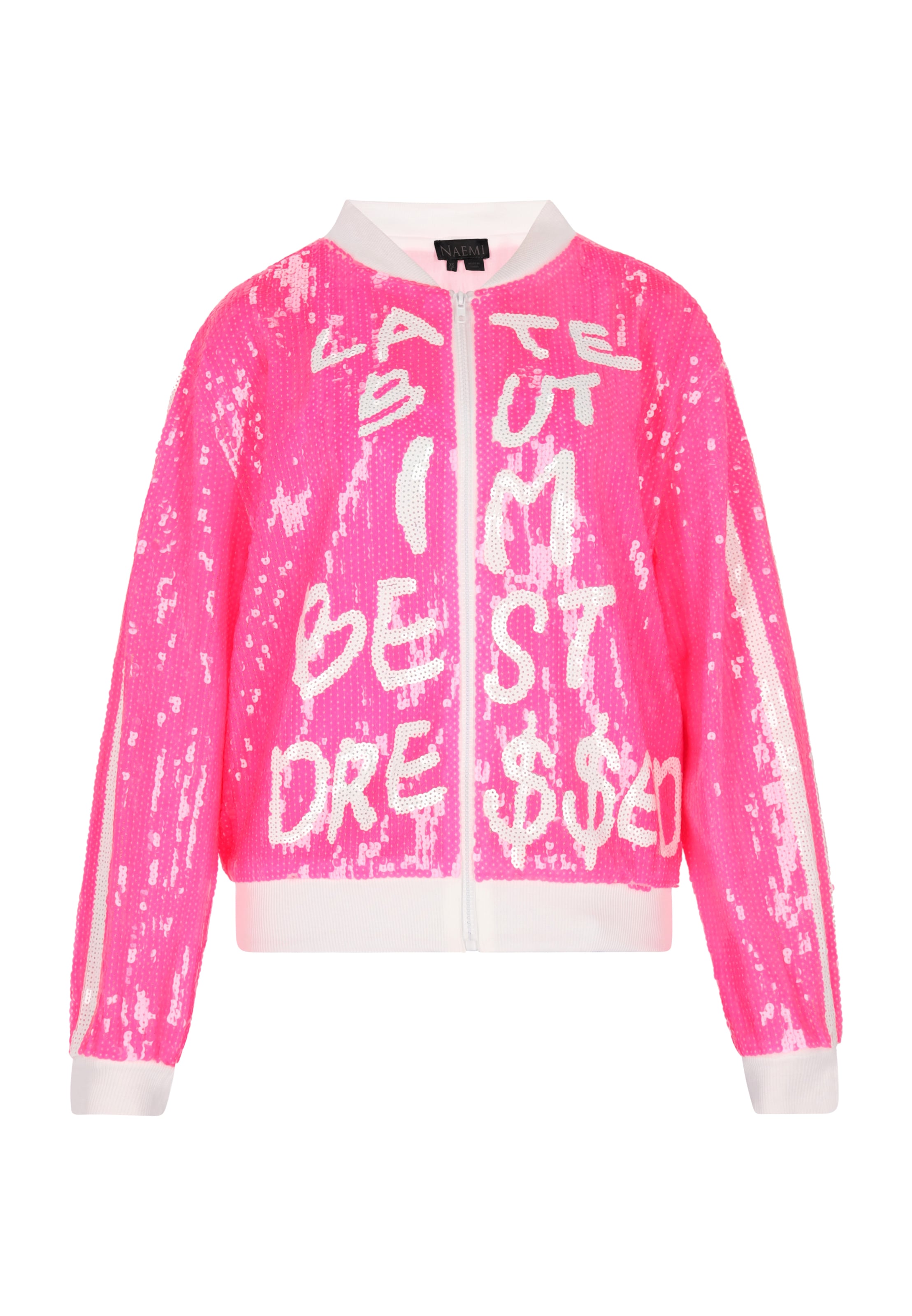 rózsaszín / fehér NAEMI Átmeneti dzseki, Termék nézet