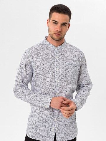 By Diess Collection Regularny krój Koszula 'OXFORD' w kolorze biały: przód