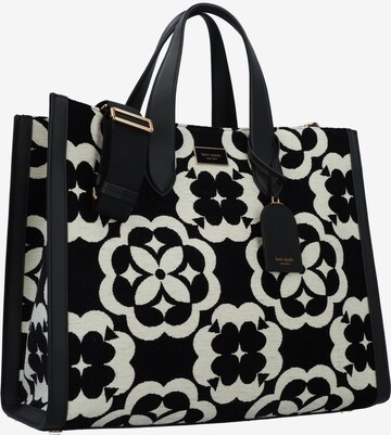 Kate Spade Shopper 'Spade Flower' in Black