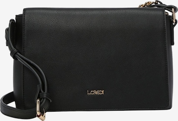 L.CREDI Crossbody Bag 'Latissia' in Black: front