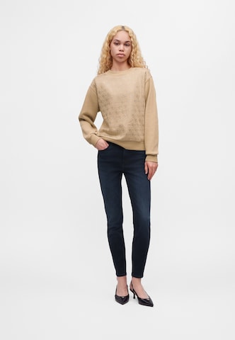 GUESS Sweatshirt in Beige