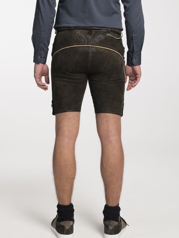 SPIETH & WENSKY - Slimfit Pantalón tradicional 'Diablo' en marrón