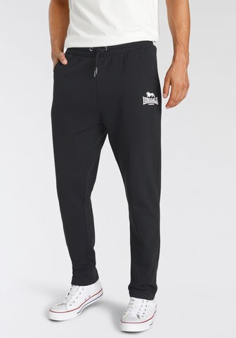 LONSDALE Regular Outdoorhose in Schwarz: predná strana