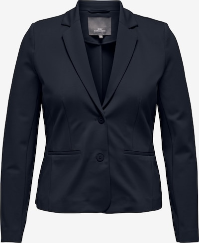 ONLY Carmakoma Blazer 'Goldtrash' en bleu foncé, Vue avec produit