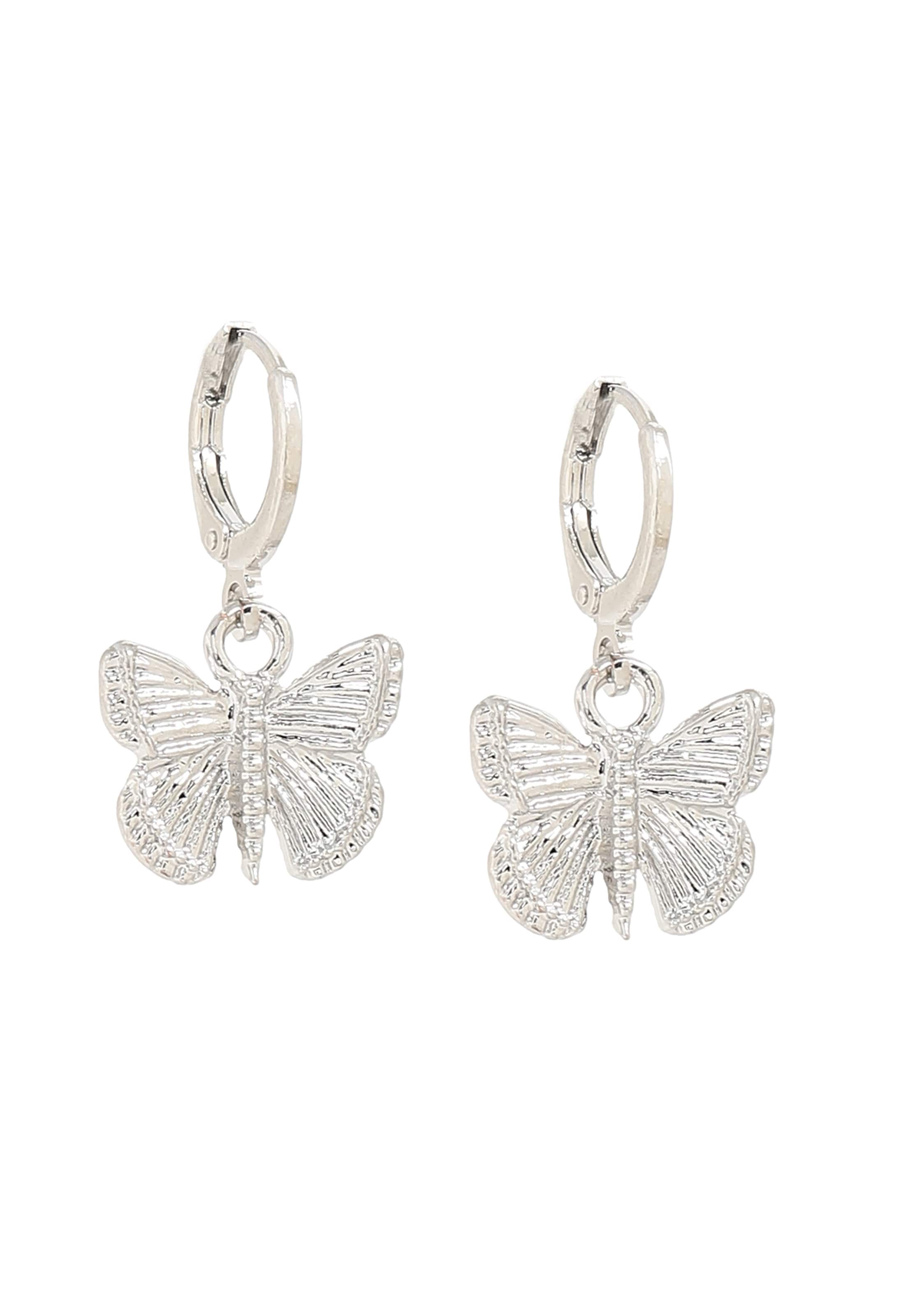 Orecchini 'Jeana' di SOHI in argento: frontale