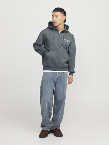 JACK & JONES Sweatvest 'JORVESTERBRO' in Grijs