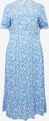 ONLY Carmakoma Καλοκαιρινό φόρεμα 'CHIANTI' σε μπλε: μπροστά