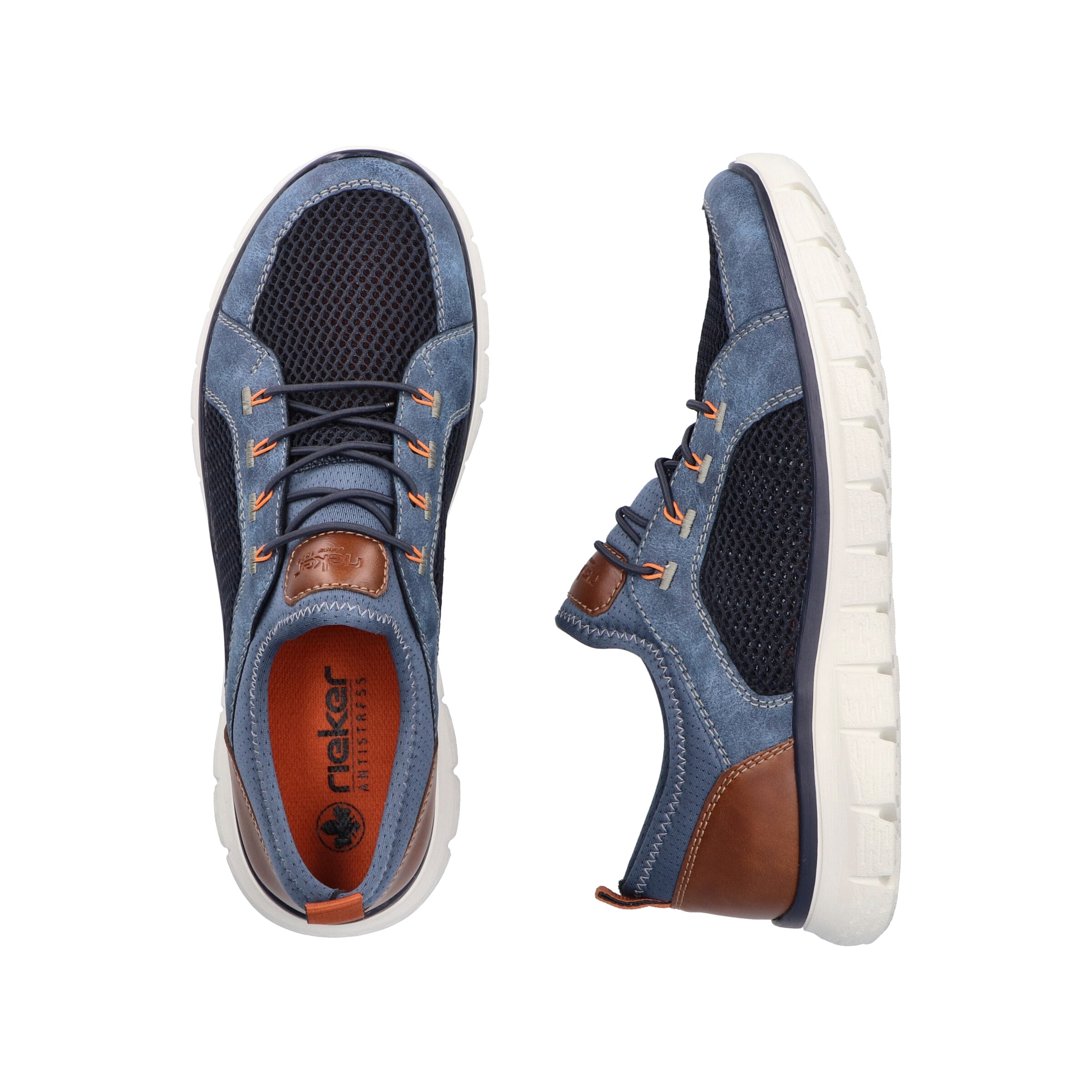 Rieker Slip-Ons in Blue