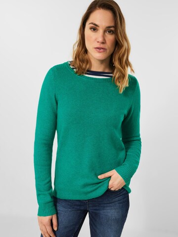 CECIL Sweater in Green: front