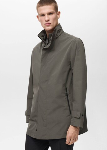 MANGO MAN Funktionsjacke 'Ares' in Grün