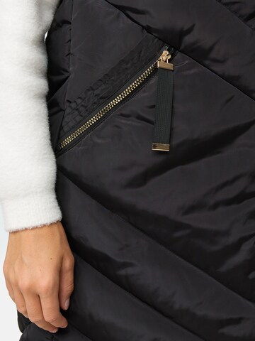 Threadbare Vest 'Pire' in Black