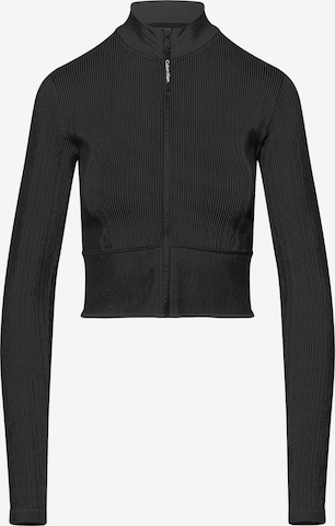 Calvin Klein Sweatvest in Zwart: voorkant