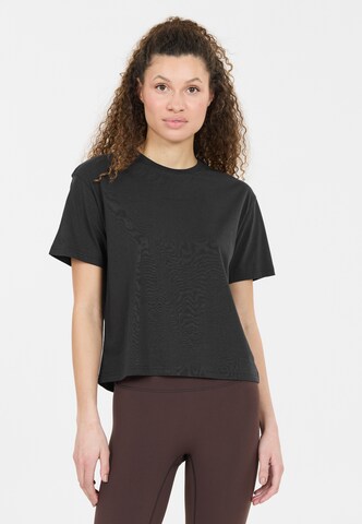 Athlecia Functioneel shirt 'Gianna' in Zwart: voorkant