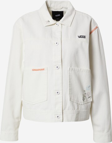 Veste mi-saison VANS en blanc : devant