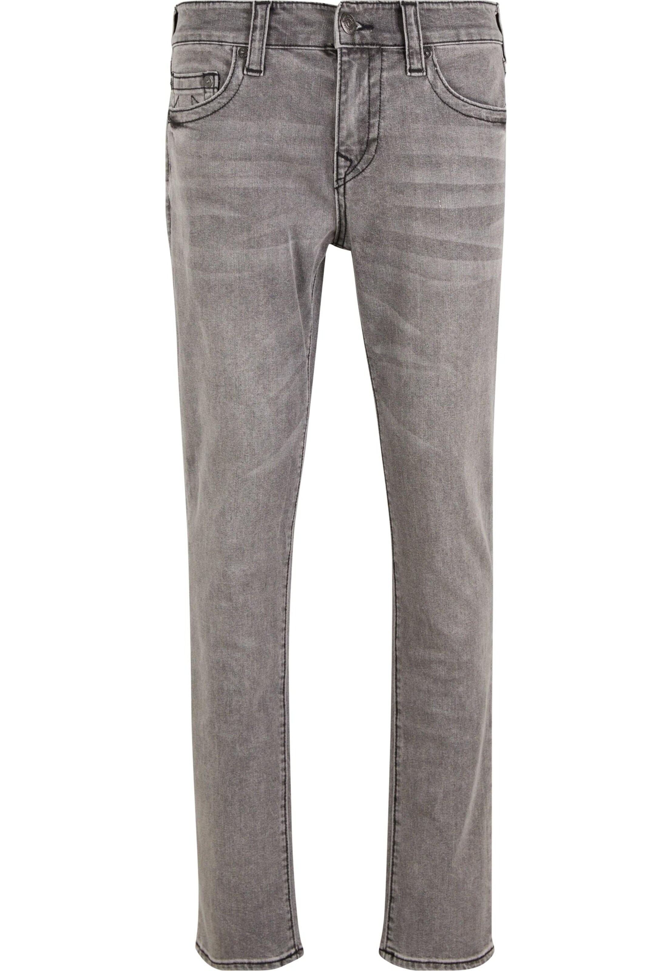 True Religion Normální Džíny 'Rocco' – šedá: přední strana